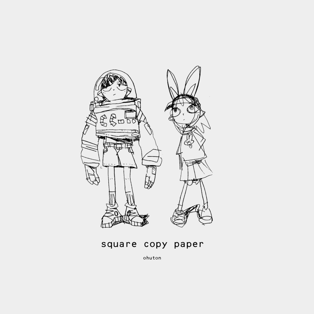 square copy paper