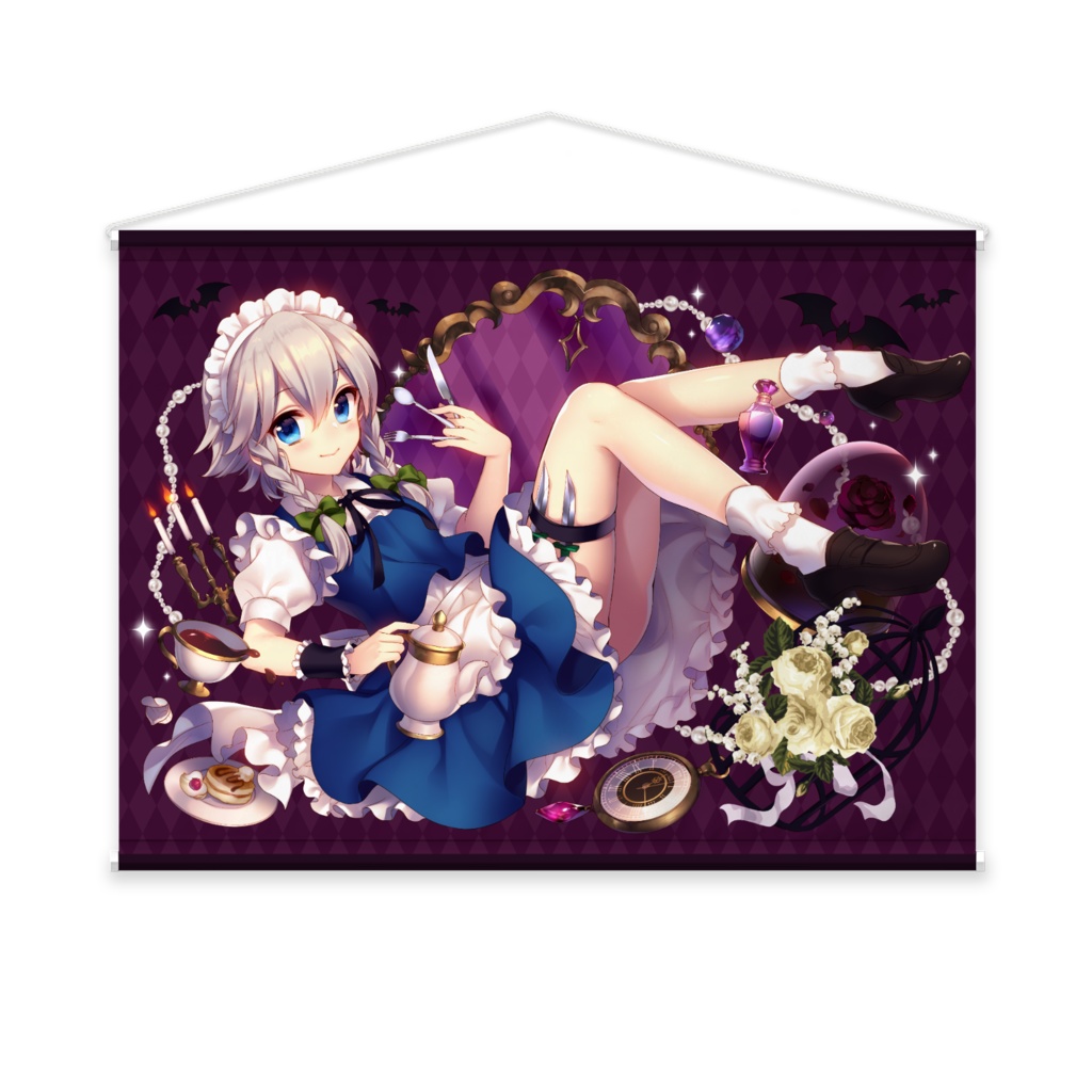 【タペストリー】十六夜咲夜【マサルドットコム】