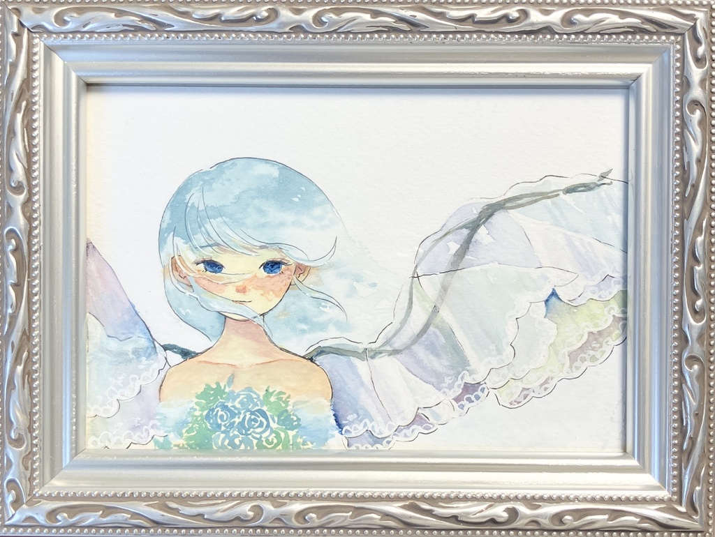 【額装原画】霧の花嫁