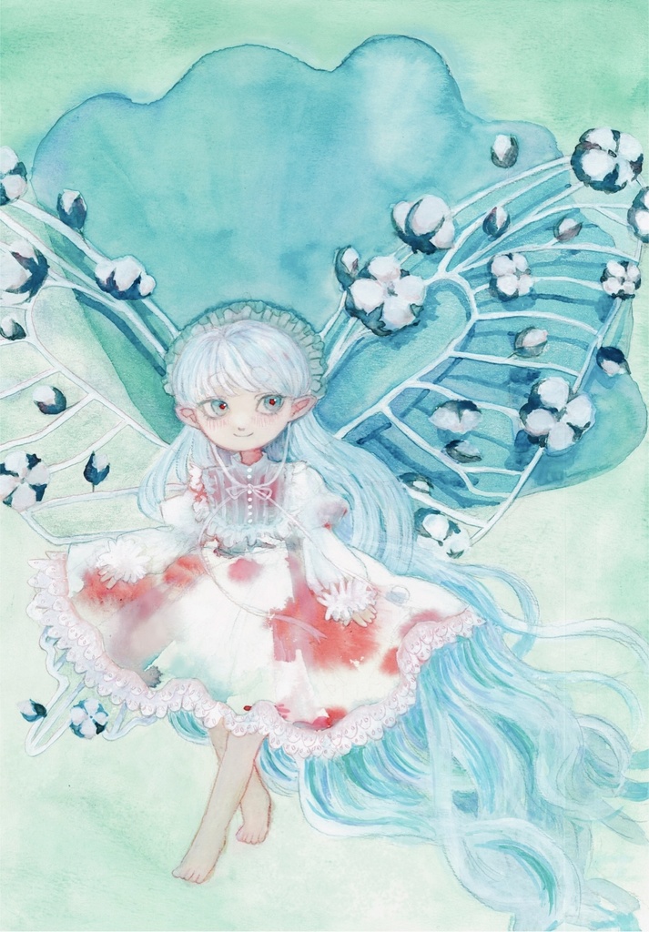 【額装原画】ワタヌキ