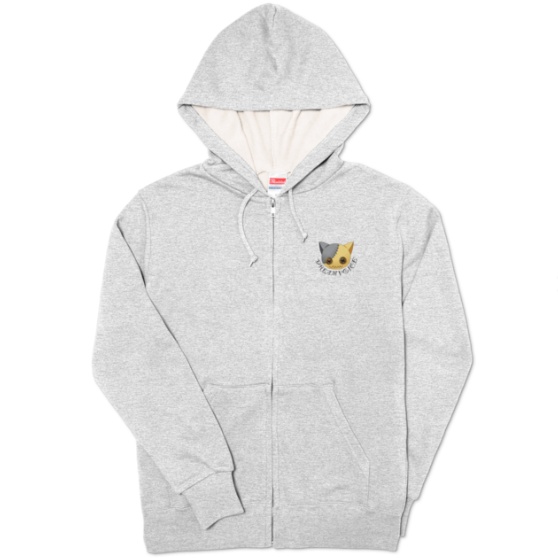 猫マークパーカー