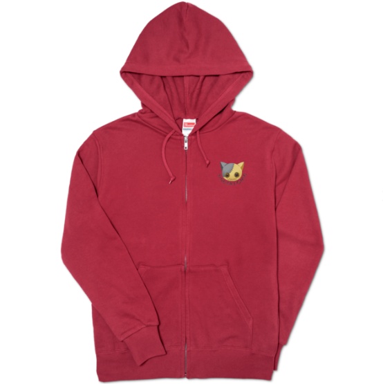 猫マークパーカー