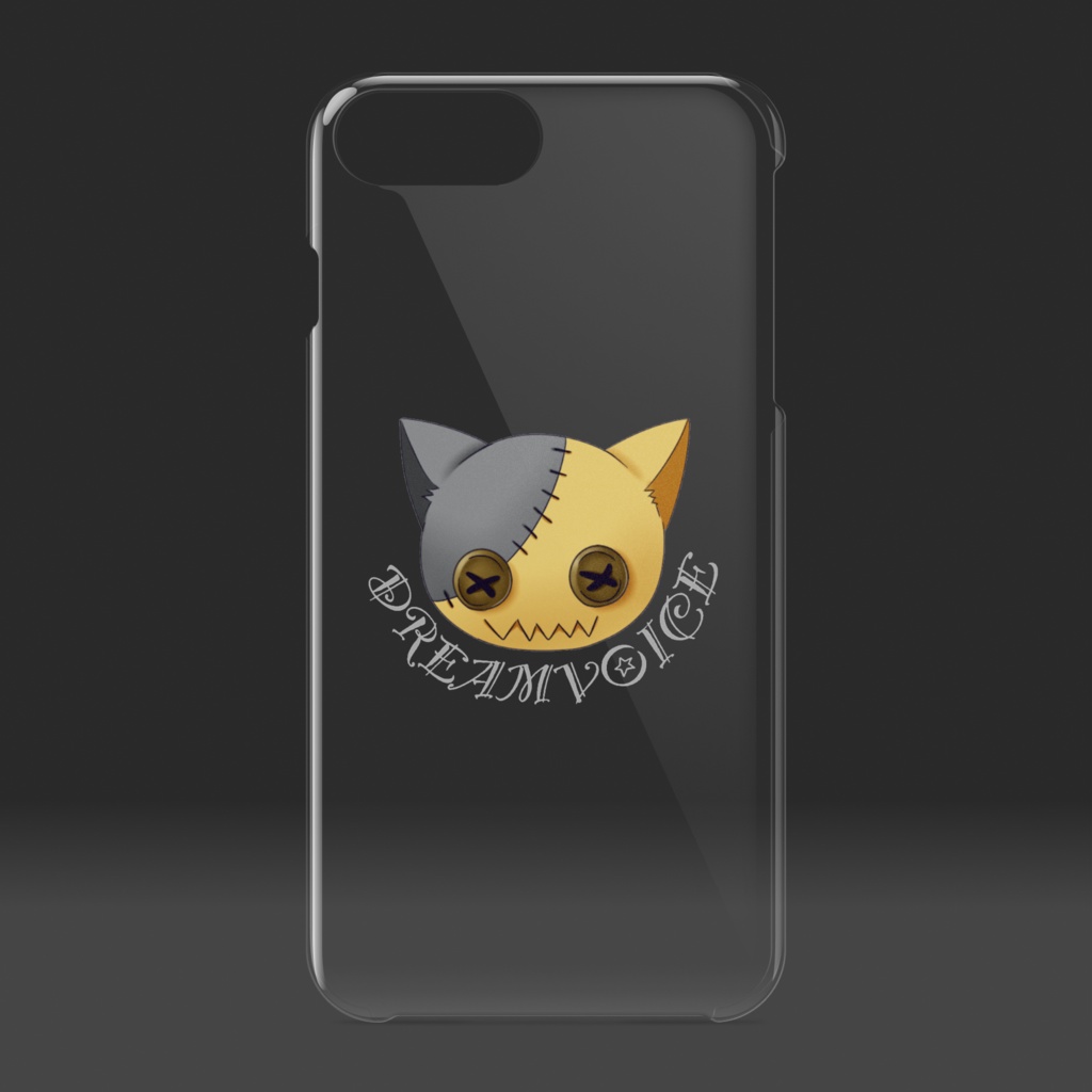 猫ぬいクリアiPhoneケース