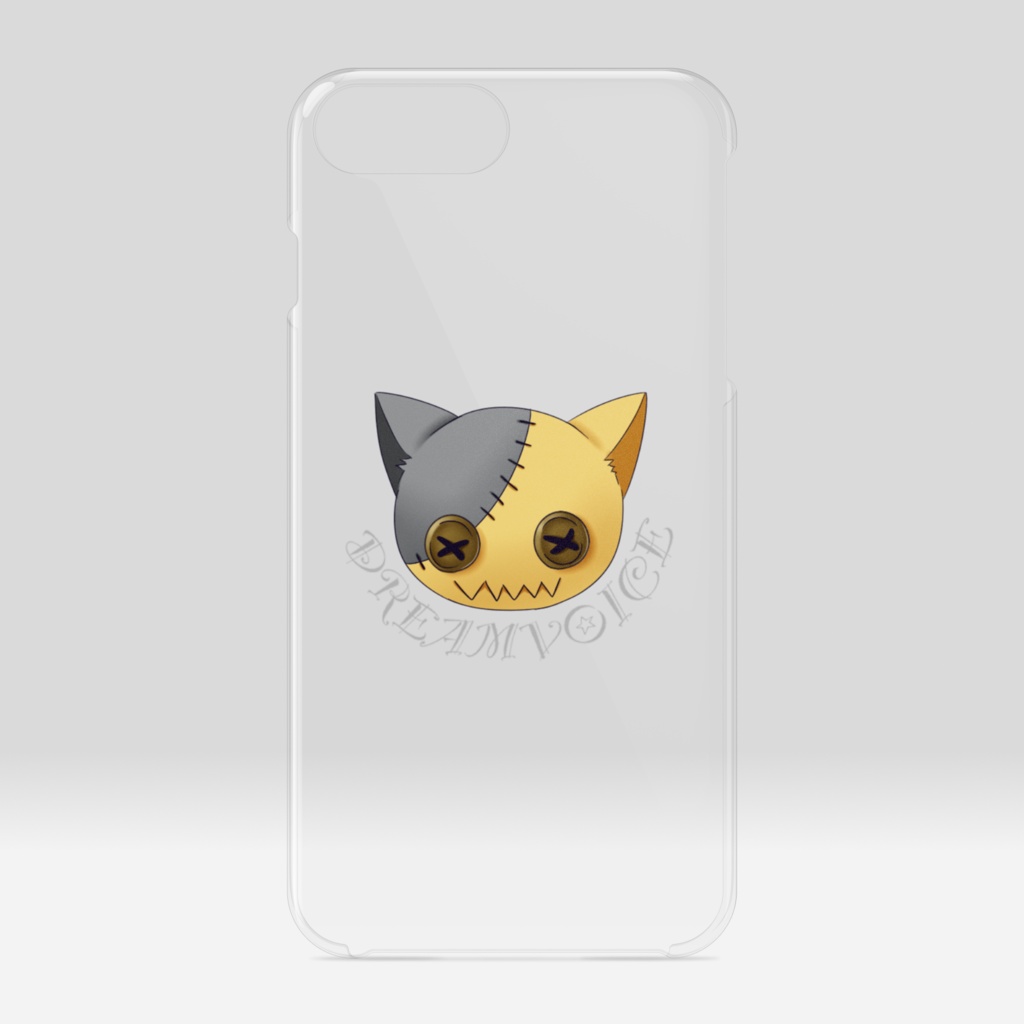 猫ぬいクリアiPhoneケース