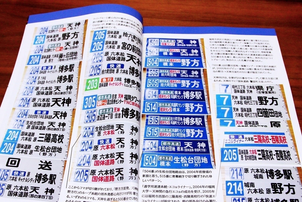 書籍版/西鉄バス方向幕大全1 【西鉄バス方向幕の所蔵コレクション資料集】