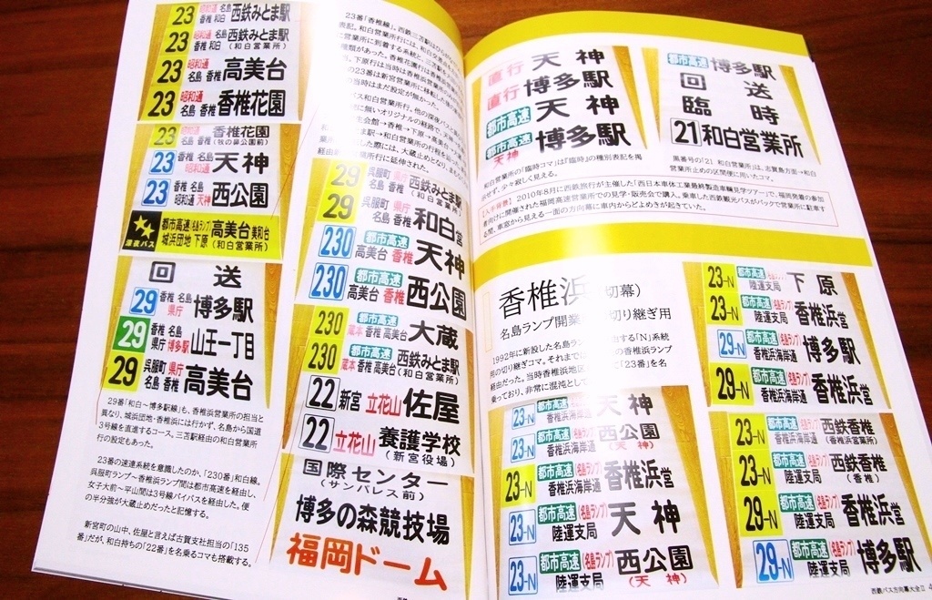 書籍版/西鉄バス方向幕大全2 【西鉄バス方向幕の所蔵コレクション資料集】