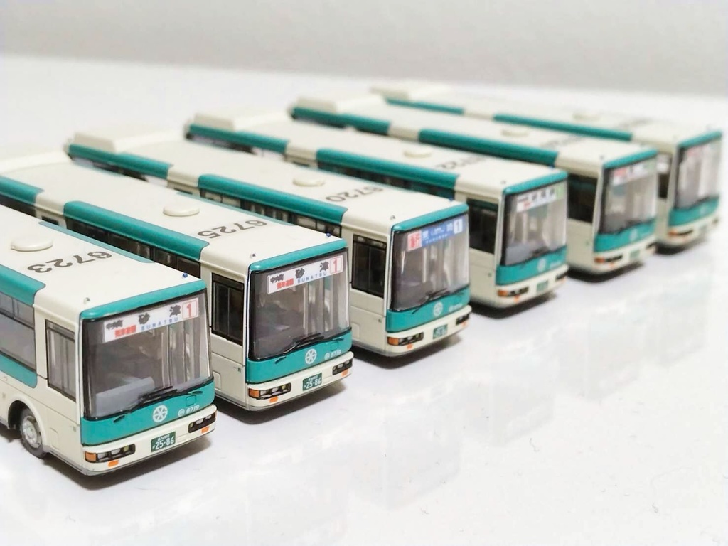 【1/150 バスコレ工作用ステッカー】北九州/西部 No:803