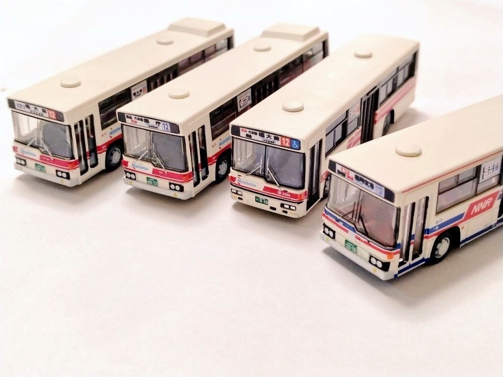 【1/150 バスコレ工作用ステッカー】福岡城南区・南区 各種方向幕 No:810