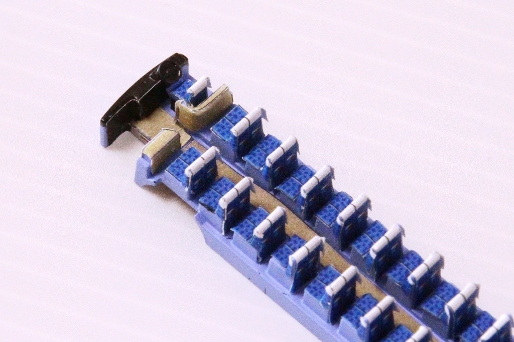 【1/150 バスコレ内装ステッカー】B型高速×1台分 No:601