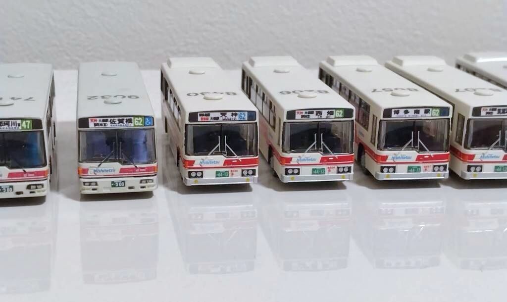 【1/150 バスコレ工作用ステッカー】那珂川幹線等 各種方向幕 No:813