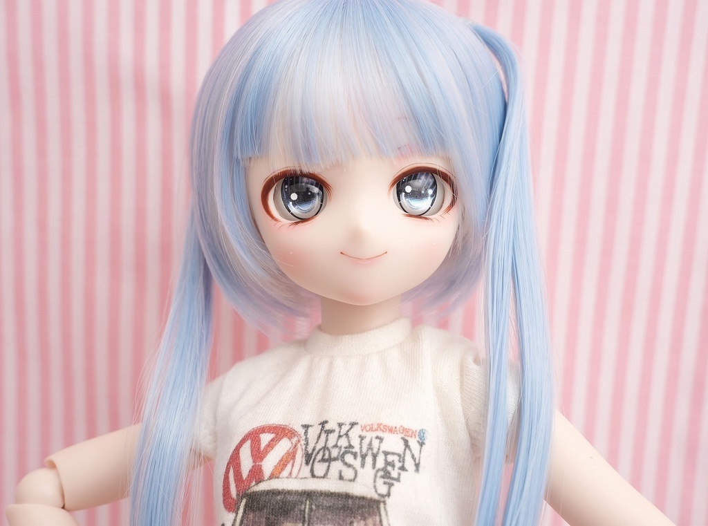 DDH-28 セミホワイト カスタムヘッド+ディーラー様製レジンアイ