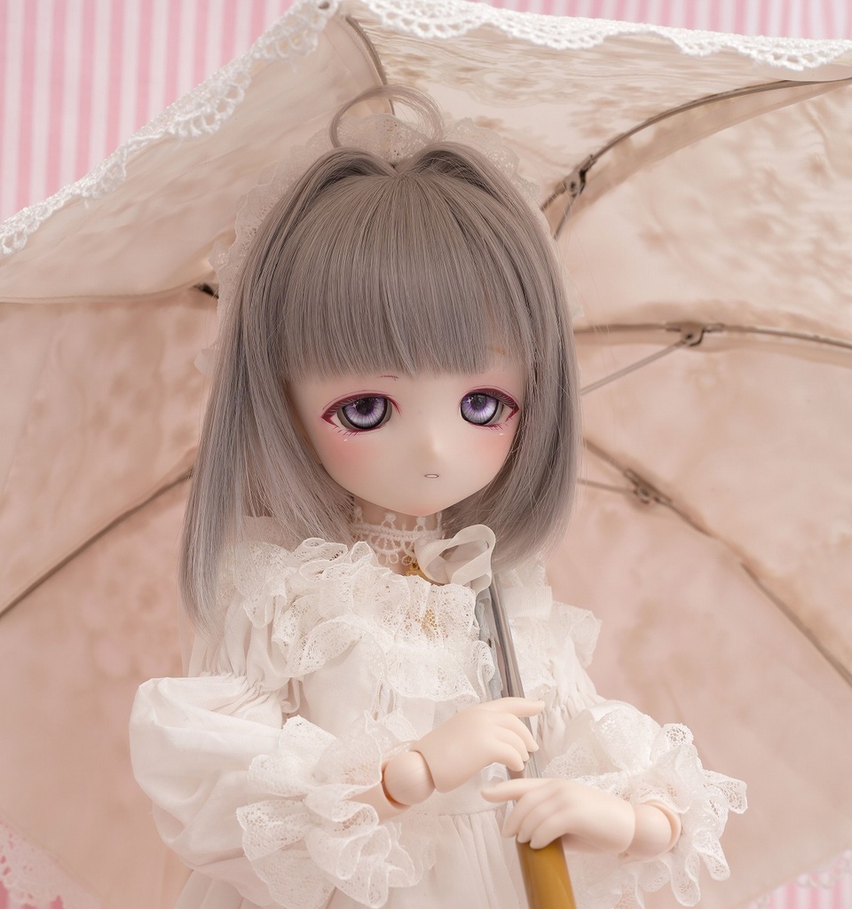 DDH-01 セミホワイト ソフビ盛りカスタムヘッド+ディーラー様製レジンアイ