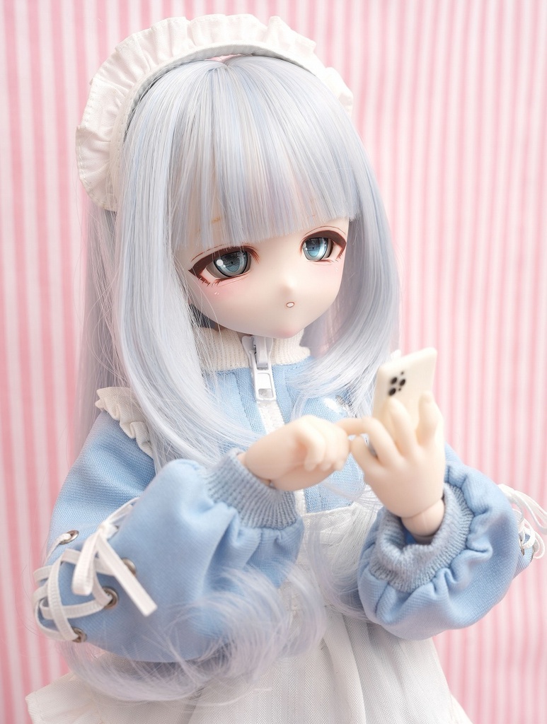 DDH-27 セミホワイト ソフビ盛りカスタムヘッド+ディーラー様製レジンアイ
