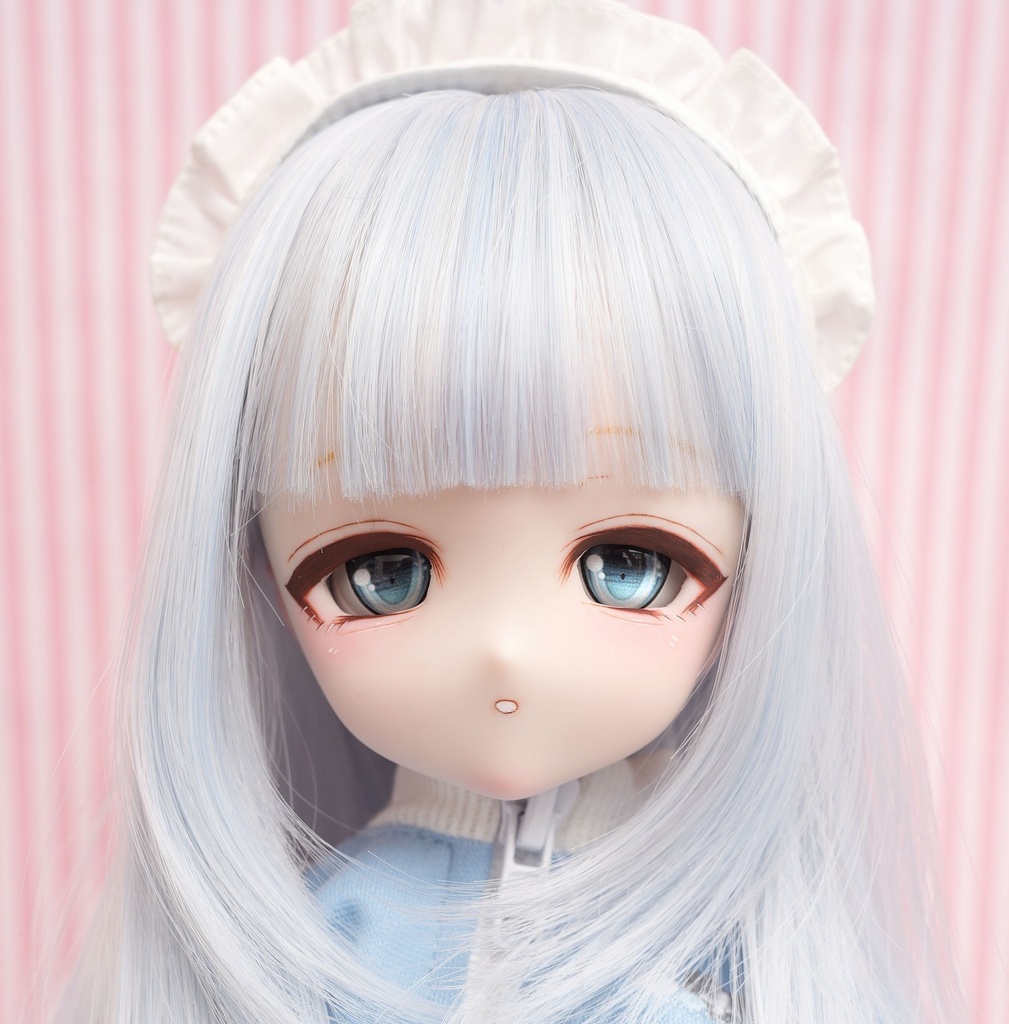 DDH-27 セミホワイト ソフビ盛りカスタムヘッド+ディーラー様製レジンアイ