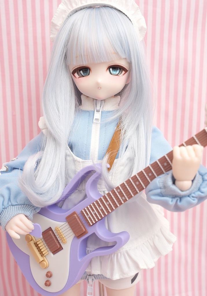 DDH-27 セミホワイト ソフビ盛りカスタムヘッド+ディーラー様製レジンアイ