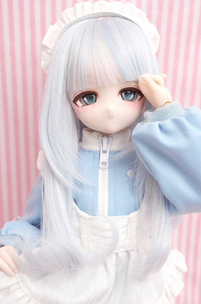 DDH-27 セミホワイト ソフビ盛りカスタムヘッド+ディーラー様製レジンアイ