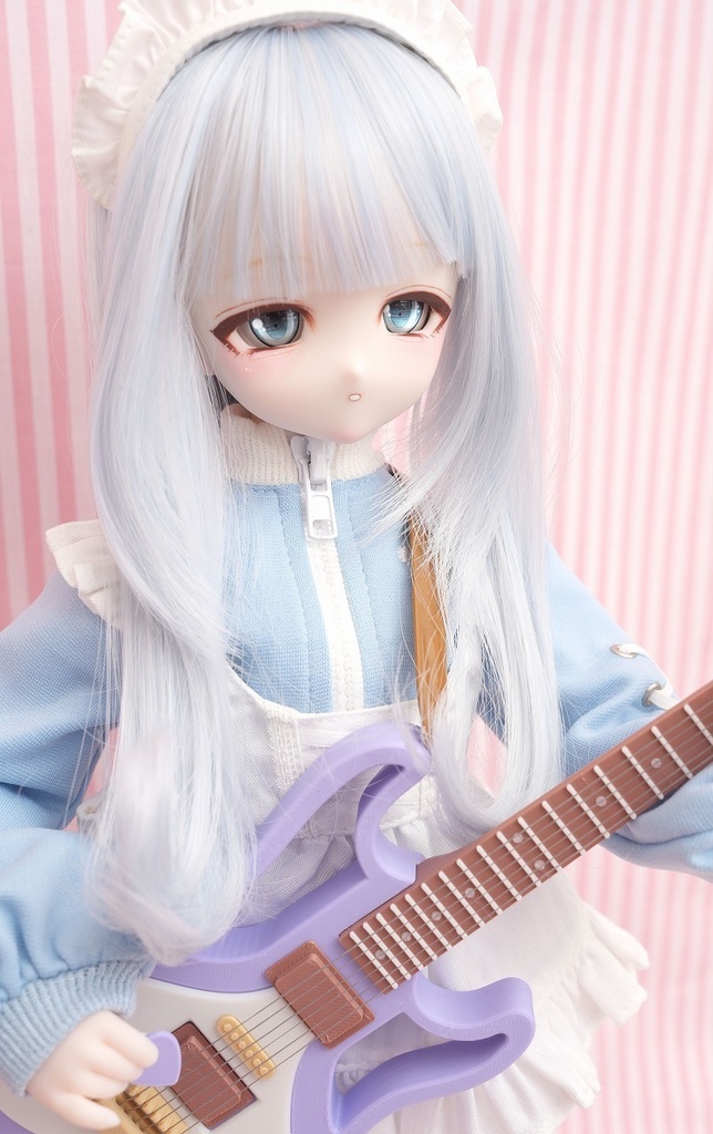 DDH-27 セミホワイト ソフビ盛りカスタムヘッド+ディーラー様製レジンアイ