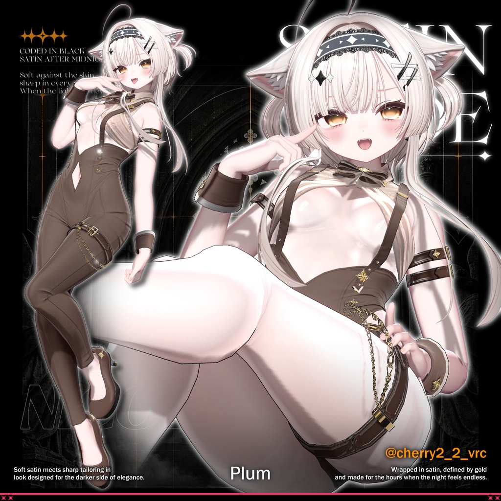 🤍セール中🖤 SATIN CODE 【20アバター対応】