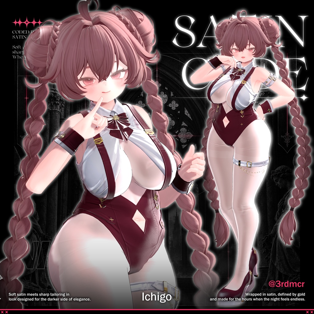 🤍セール中🖤 SATIN CODE 【20アバター対応】