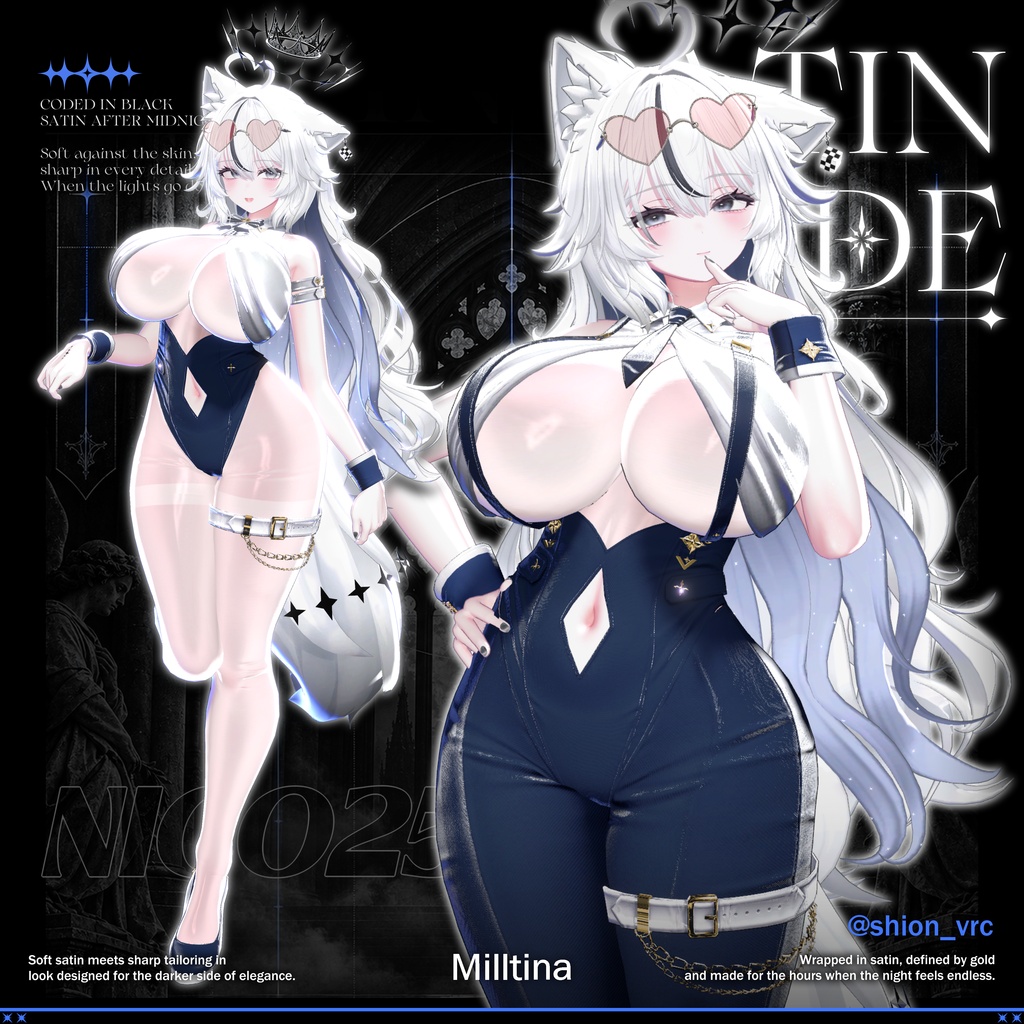 🤍セール中🖤 SATIN CODE 【20アバター対応】