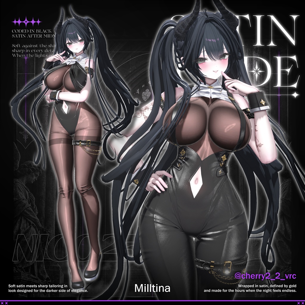 🤍セール中🖤 SATIN CODE 【20アバター対応】