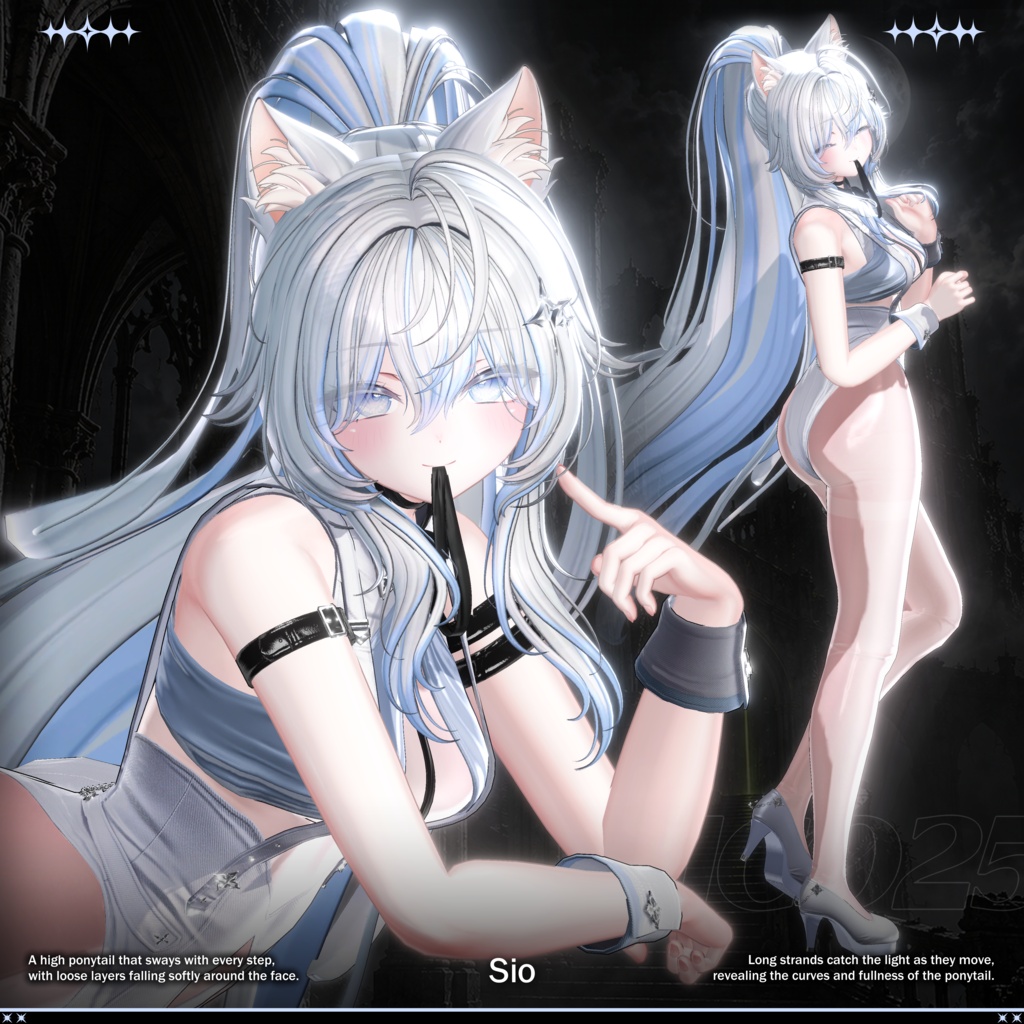 ✨セール中✨Onyx Hair【20アバター対応】