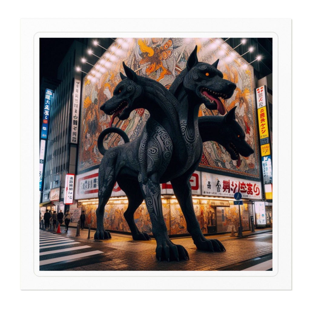 ケルベロス ステッカー