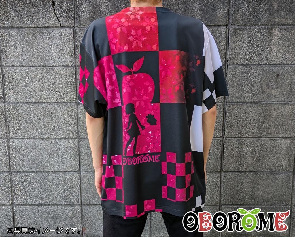 【OBOROME】ホワホワTシャツ(アップル)