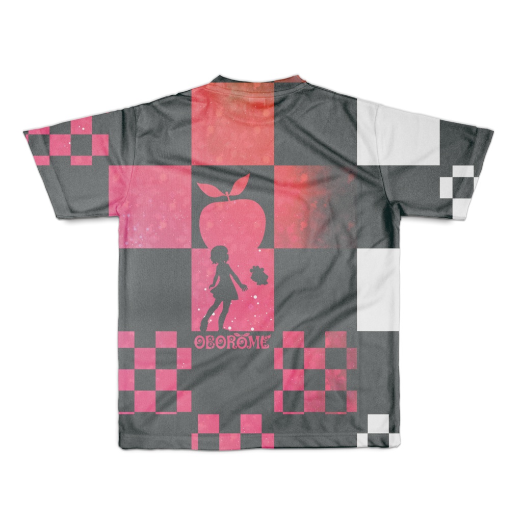 【OBOROME】ホワホワTシャツ(アップル)