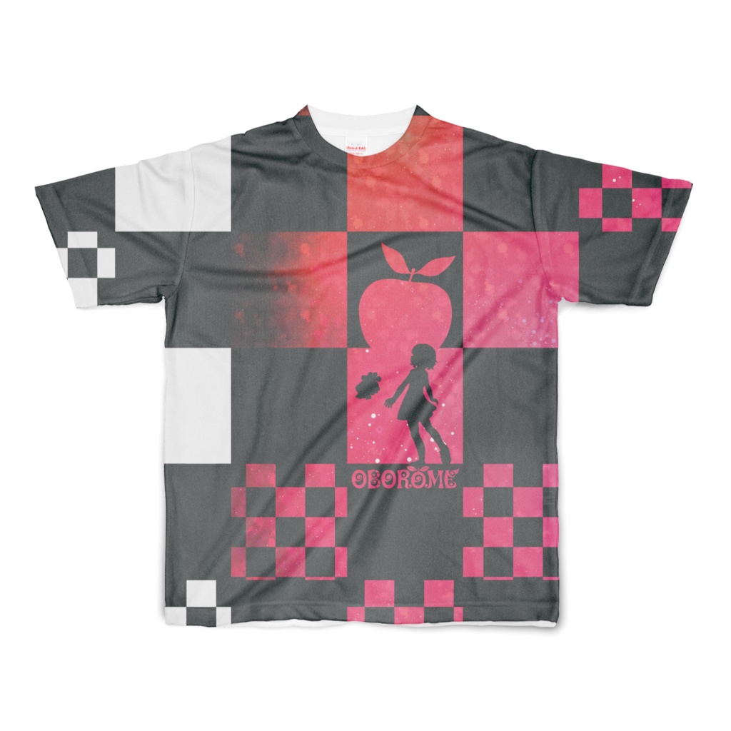 【OBOROME】ホワホワTシャツ(アップル)