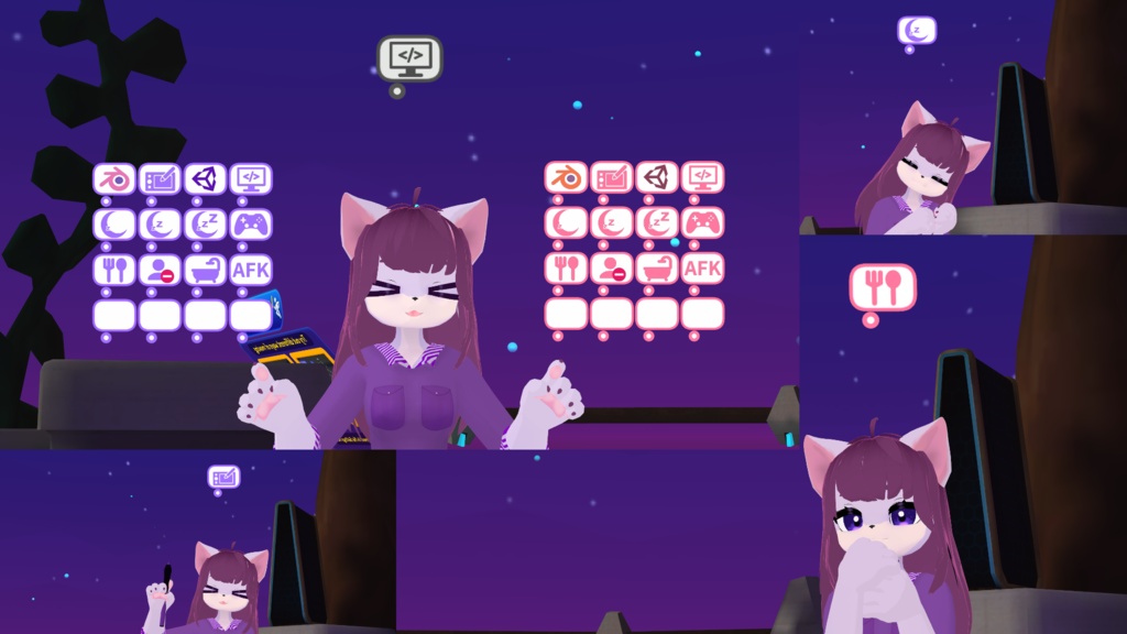 ステータスバブル / Status Bubble / 狀態泡泡