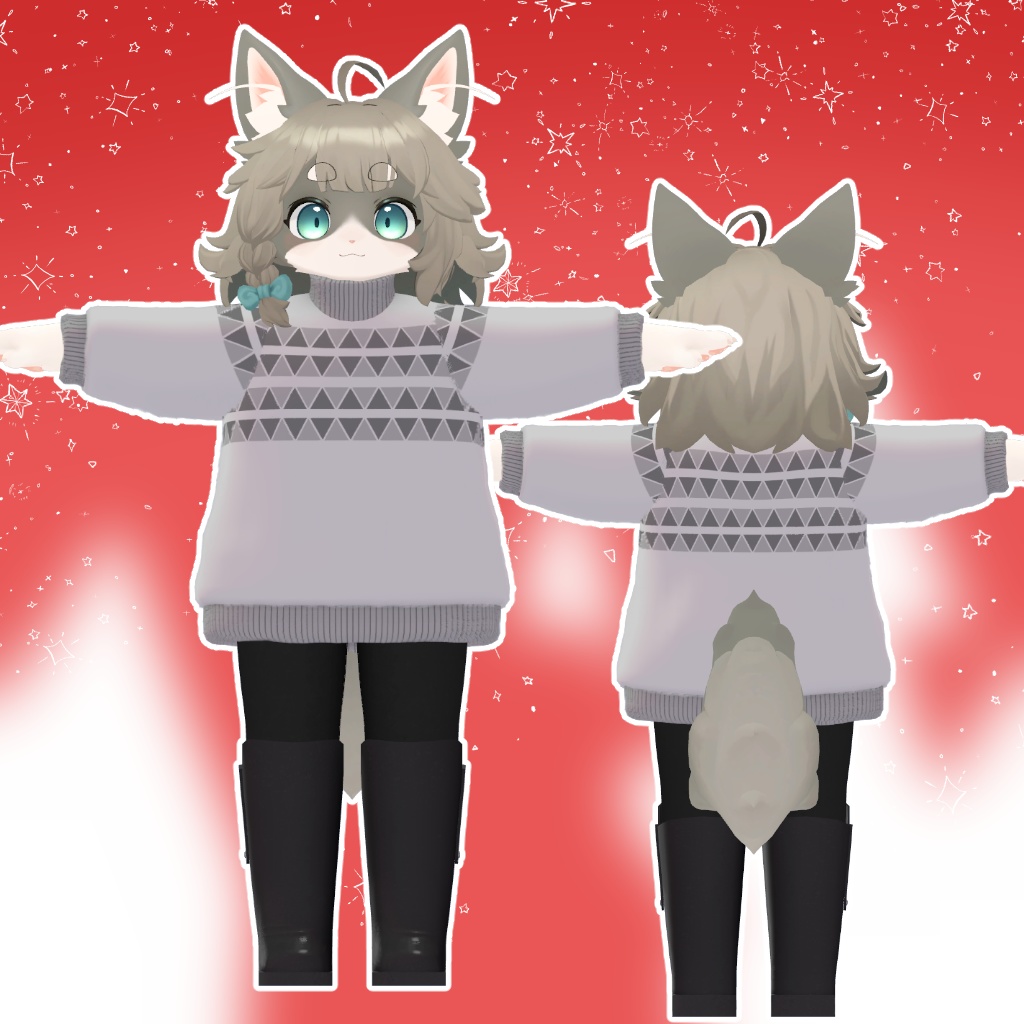 オーバーサイズ - リナ、灰島、リーベ対応