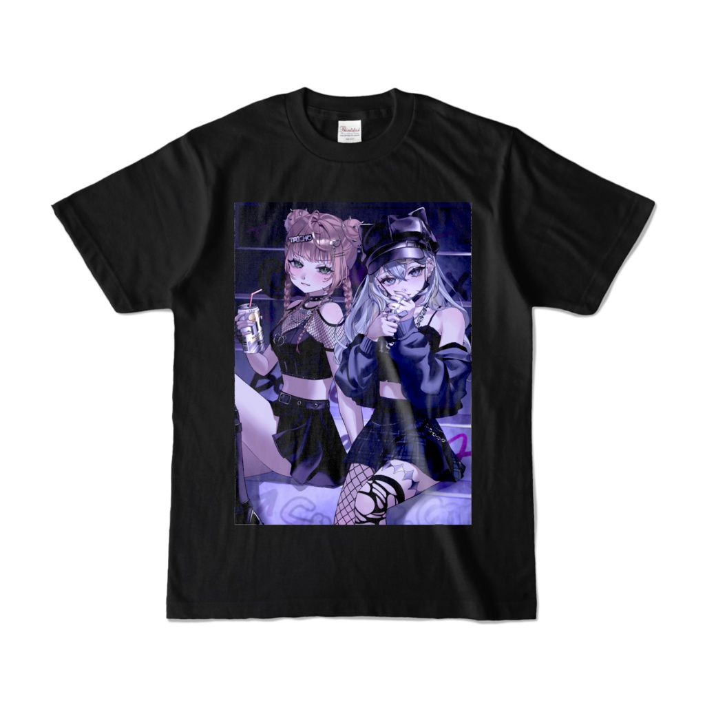 【くま隊長×透氷つらら】らいかさまコラボTシャツ