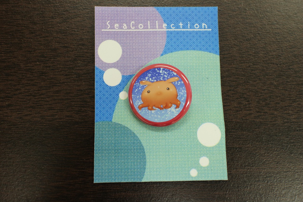メンダコ缶バッチ