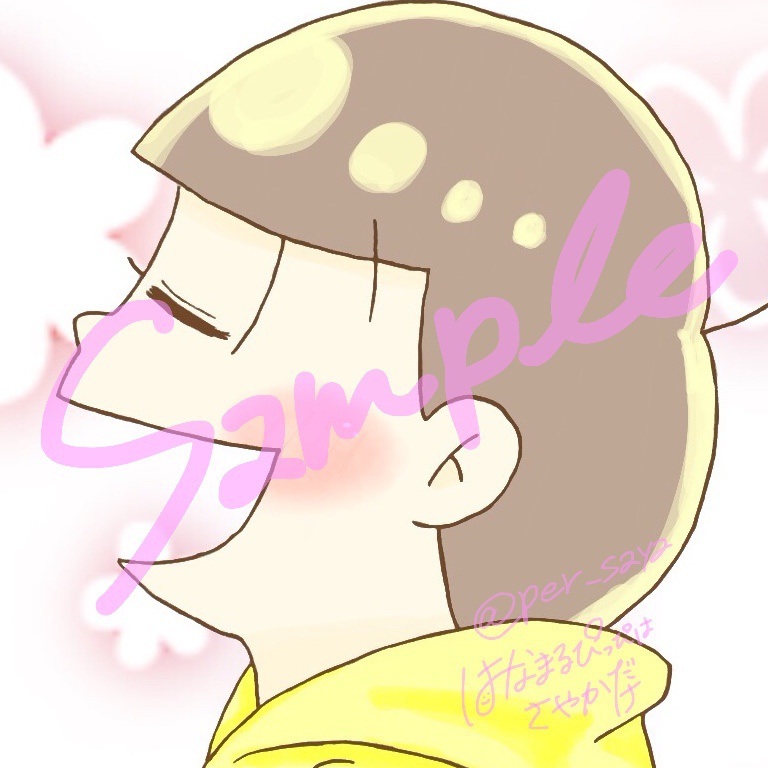 歌う十四松缶バッジ
