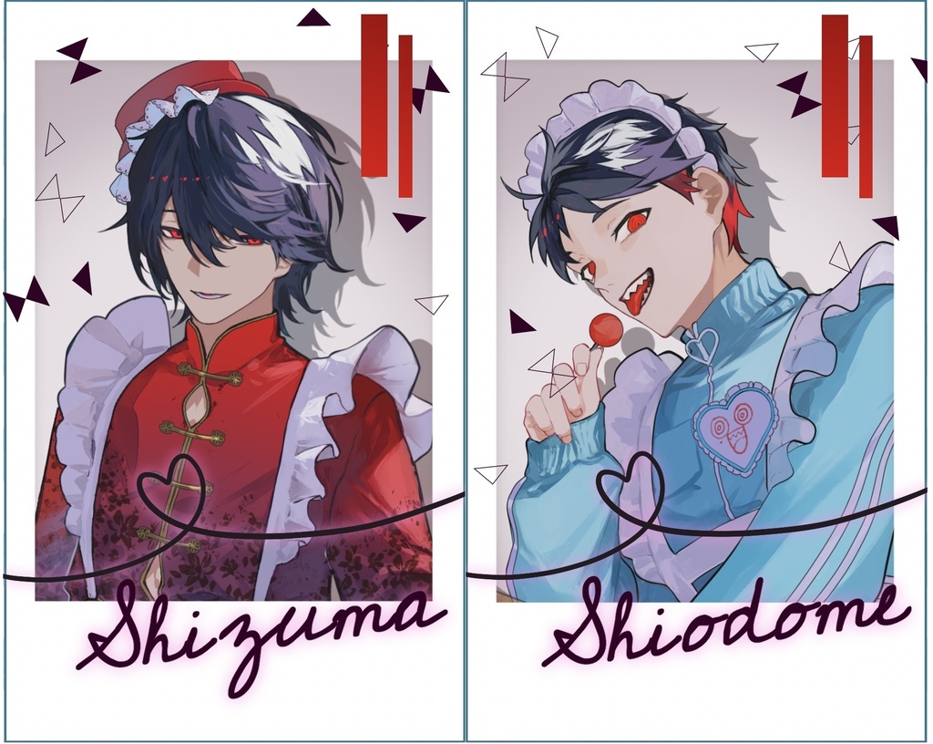 メイドアクスタ(大+青+静+汐)