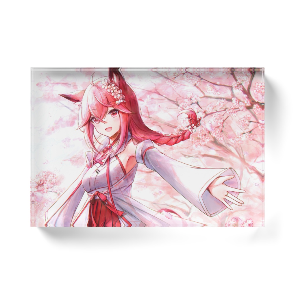 【公式】桜花やよい1周年記念アクリルブロック