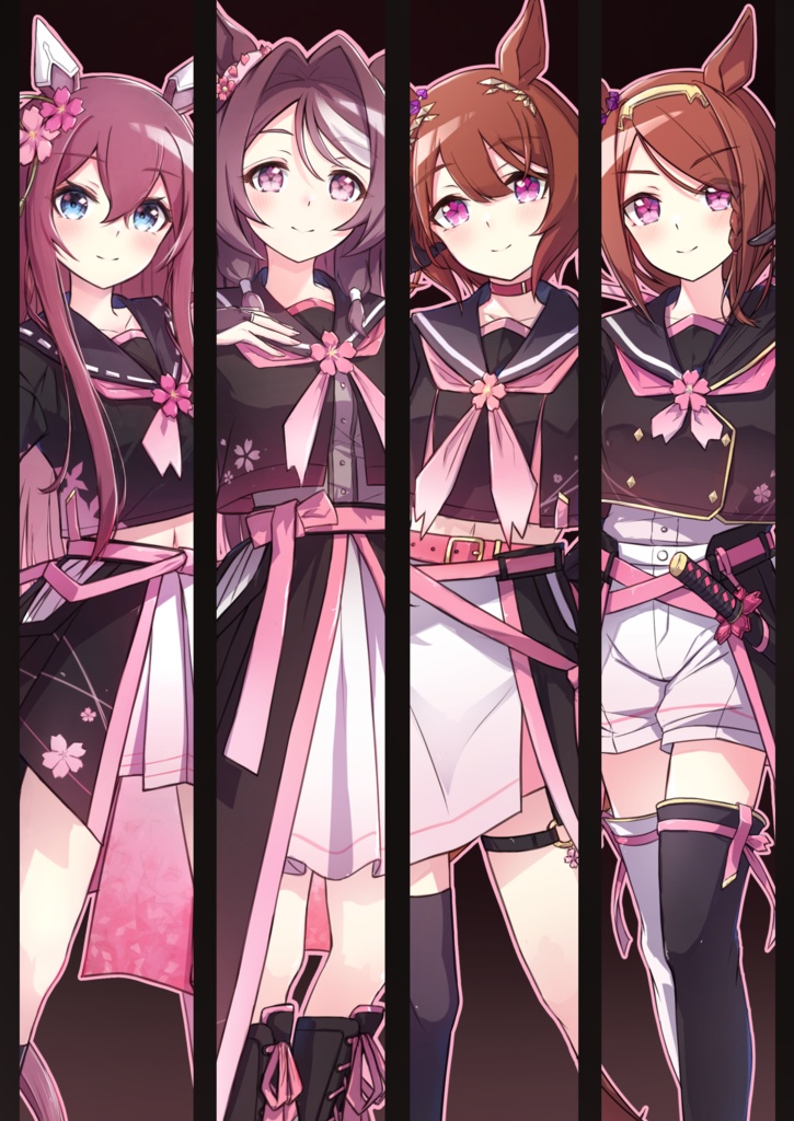 【C107】桜花顕爛(ウマ娘イラストまとめ本)