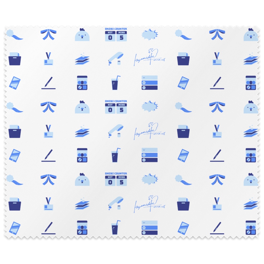 【風見鶏かな】誕生日グッズ2021 画面・眼鏡クリーナー