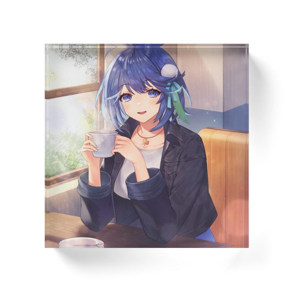 【風見鶏かな活動1周年】キービジュアルアクリルブロック