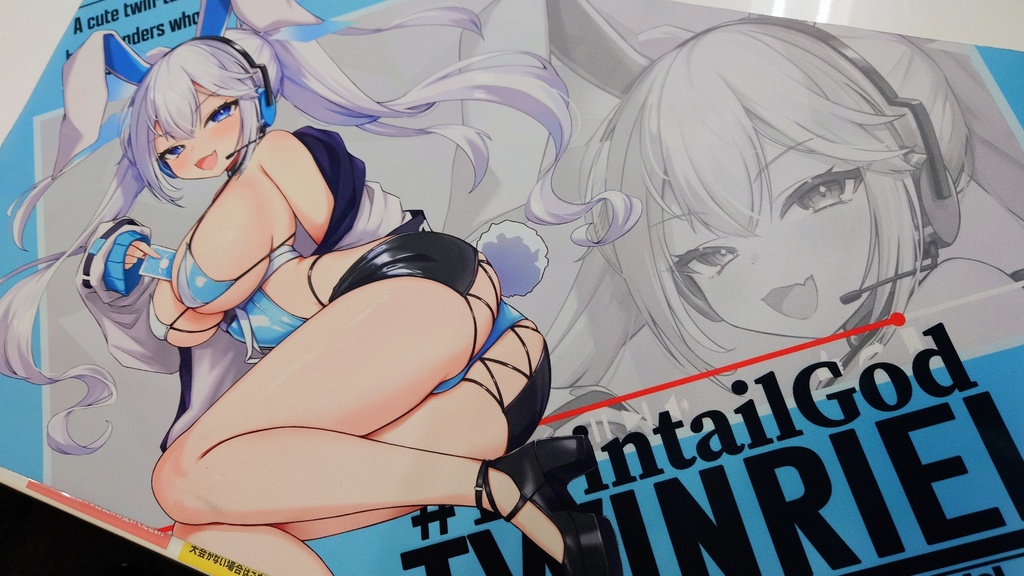 ツイリエル チチアツガーデン プレイマット/デスクマット【C106】