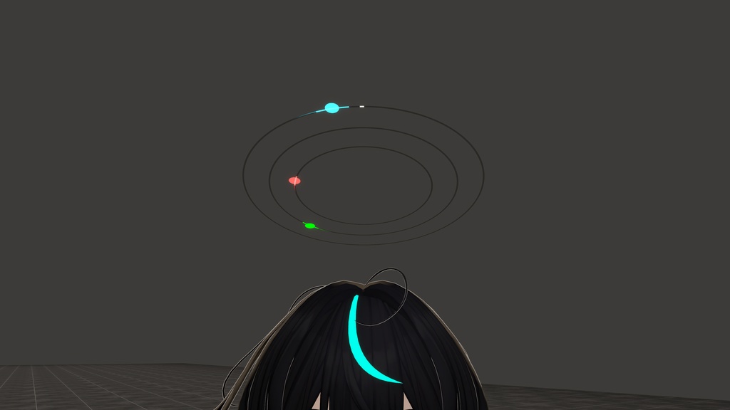 【無料】ClockHalo【シェーダー】