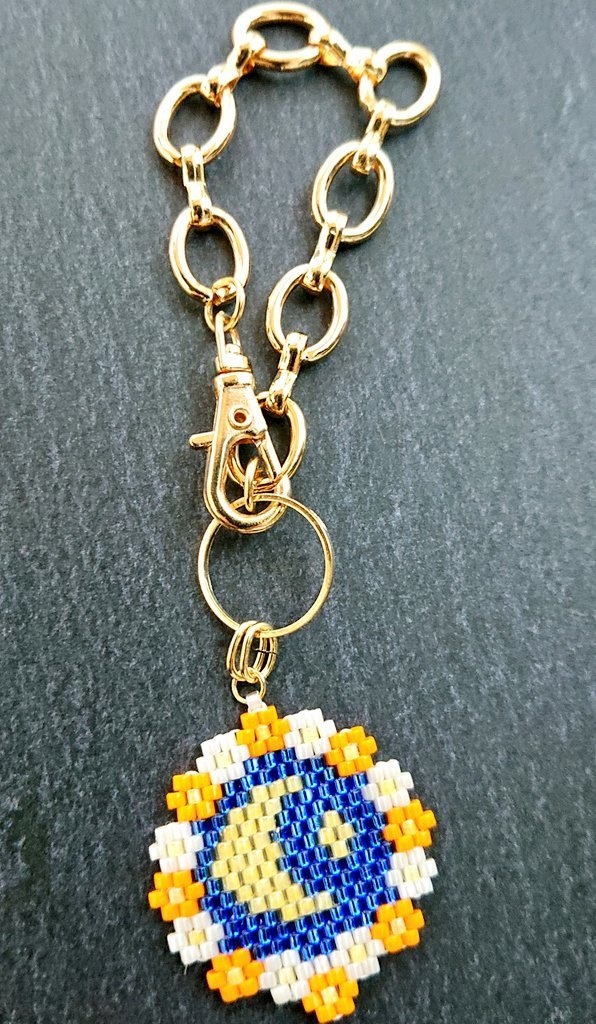 月と桂花のバッグチャーム【販売終了】