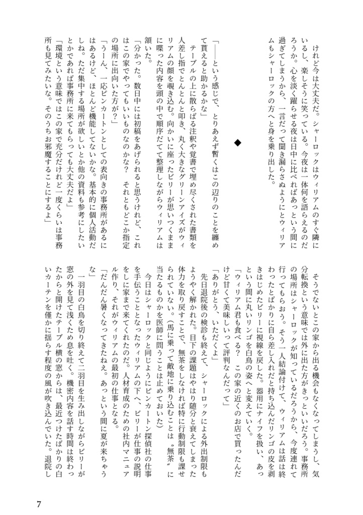 SW小説『いつか終わる日に』