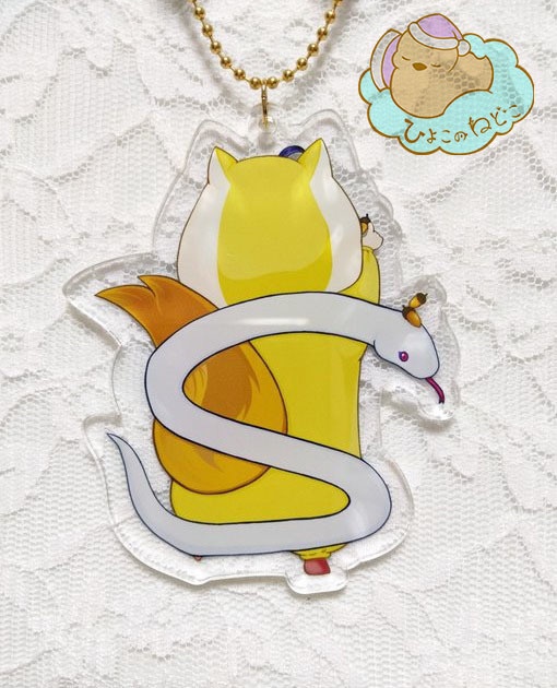 リスチマルちゃん 秋のおみやげ アクリルキーホルダー