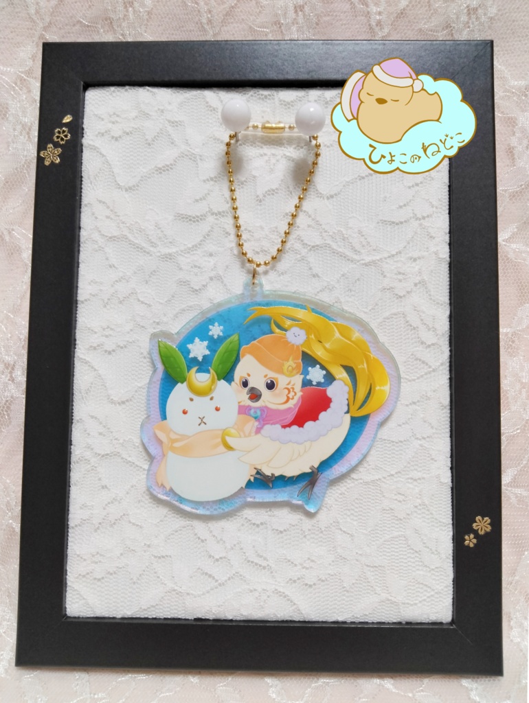 ※再販なし※雪遊びカァくん アクリルキーホルダー