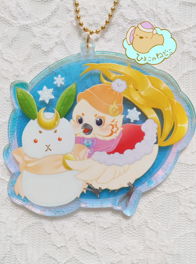 ※再販なし※雪遊びカァくん アクリルキーホルダー