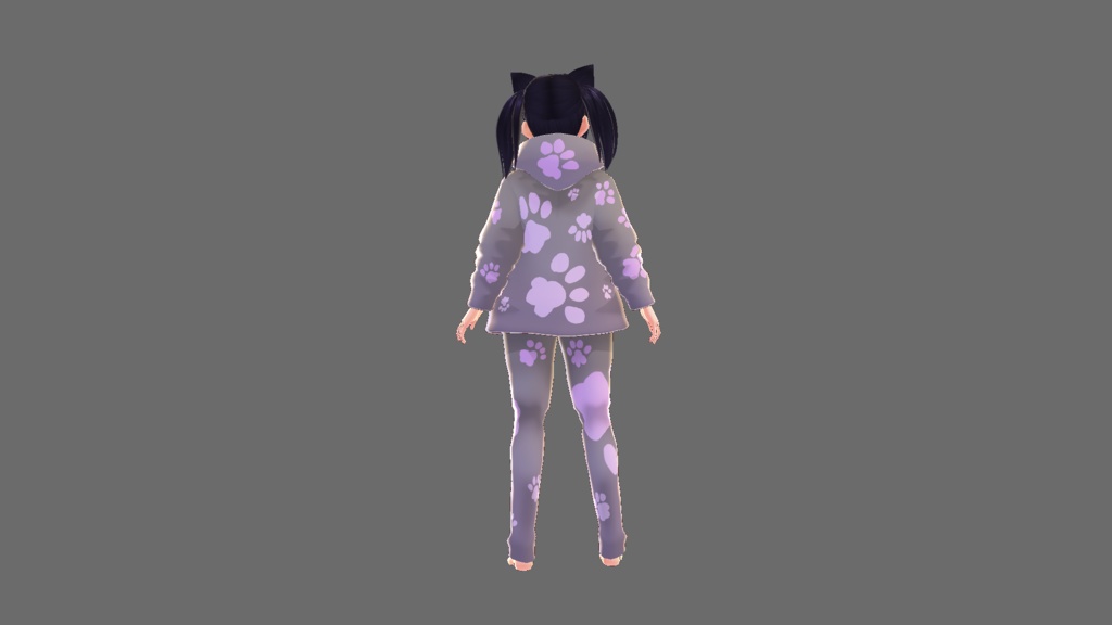Paw Print Pajamas