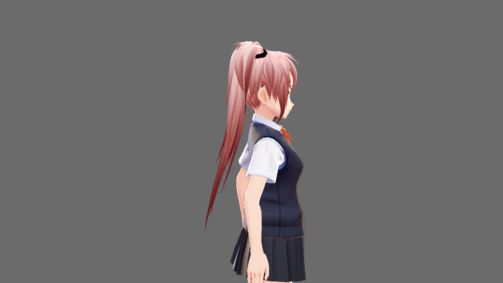 Pink Twintails Hair Preset