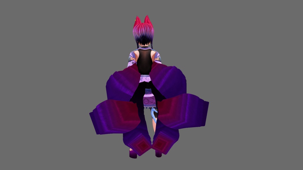 Fox Ears & Tails Hair Preset